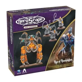 heroscape-revna-s-rebuke-iron-lich-viscerot-and-necrotech-wraithriders-army