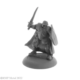 reaper-miniatures-aries-human-fighter-veteran-metal