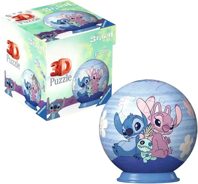 puzzle-3d-kula-stitch-3-kolekcja-disney