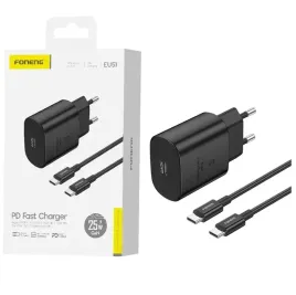 szybka-ladowarka-sieciowa-25w-usb-c-gan-pd-do-telefonu-kabel-usb-c-typ-c