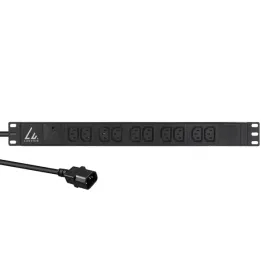lanview-19-listwa-10-gniazd-c13-kabel-2m-3g1-5mm2-z-wtykiem-c14-z-ochro