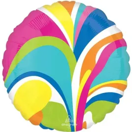 balon-foliowy-vibrant-macro-marble-amscan-18-rnd