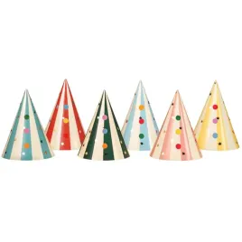 czapeczki-papierowe-cyrk-pompony-partydeco-6-szt