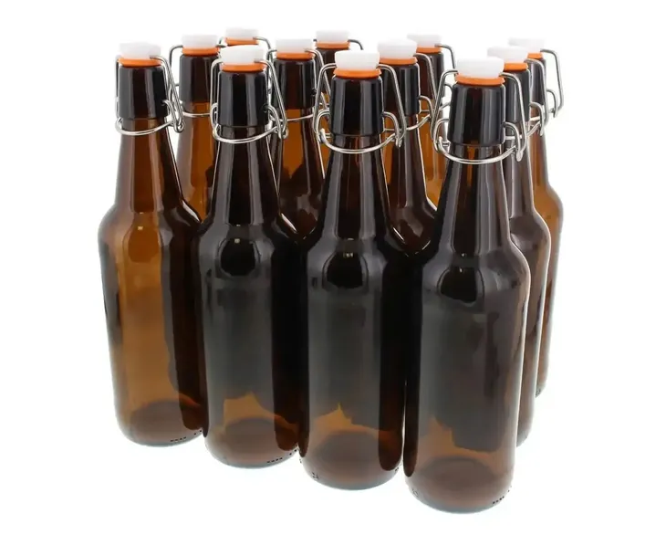 Butelki 500ml szklane do piwa na zapięcie kralcha nalewki oliwy cydru 20szt
