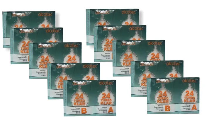 ALCOTEC Turbo Klar 24 na 25L zacieru czysty destyl