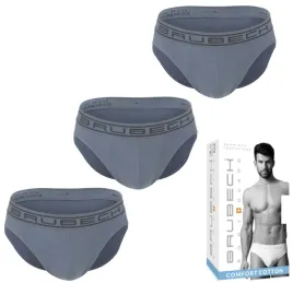 3-pack-majtki-slipy-brubeck-comfort-cotton-stalowe-bawelniane-xxl