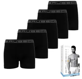 5-pack-bokserki-meskie-brubeck-comfort-bx005m-dlugie-nogawki-czarne-s