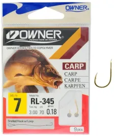 r-7-haczyki-z-przyponem-wiazane-zlote-owner-chinu-rl-345-carp-karp-leszcz