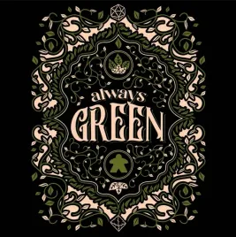 t-shirt-always-green-m