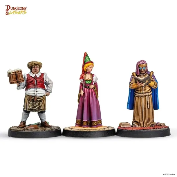 dungeons-and-lasers-townsfolk-miniature-pack-stan-nowy-nazwa-dungeons-and-lasers-townsfolk-miniature-pack