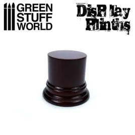 green-stuff-world-okragly-cokol-ekspozycyjny-45-cm-orzechowy-braz