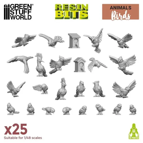 green-stuff-world-dzikie-ptactwo-25-elementow