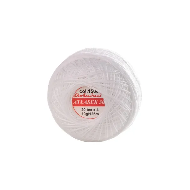 Kordonek Atłasek 30 1500 20tex x4 10g/125m 1szt