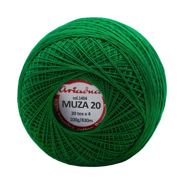 Kordonek Muza 20 1404 30tex x4 100g/830m 1szt