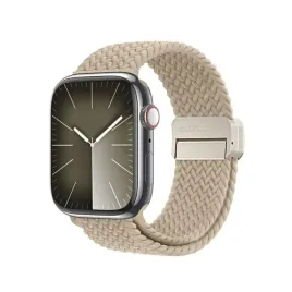 dux-ducis-pasek-pleciony-do-apple-watch-42-44-45-49-mm-jasno-bezowy