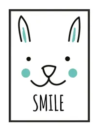 obraz-plakat-w-ramie-33x43-cm-smile-p060