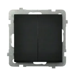 ospel-sonata-wylacznik-podwojny-schodowy-czarny-metal-podtynkow-lp-10r-m-33