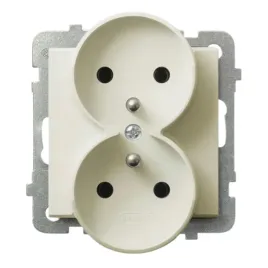 ospel-sonata-gniazdo-podwojne-z-uziemieniem-kolor-ecru-gp-2rrz-m-27-1-szt