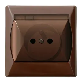ospel-gniazdo-bryzgoszczelne-ip-44-brazowy-klapka-dymna-gph-1az-24-d
