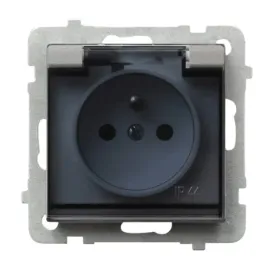 ospel-sonata-gniazdo-bryzgoszczelne-ip-44-srebro-mat-klapka-gph-1rz-m-38-d