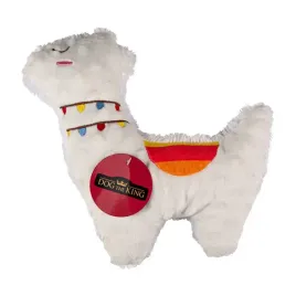 zabawka-dla-psa-pluszowa-biala-lama-piszczaca-dog-the-king