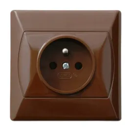 ospel-gniazdo-pojedyncze-z-uziemieniem-brazowy-podtynkowy-ip20-gp-1az-24