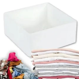 organizer-pojemnik-tekstylny-na-bielizne-ubrania-buty-do-szuflady-bialy