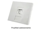 adapter-45x45-1xrj45-plaski-alantec-stan-nowy