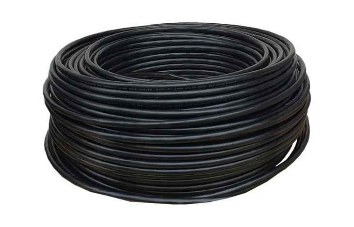 Kabel Skrętka S/FTP kat.7 drut 50m zewnętrzna PE