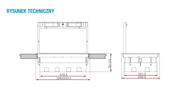 puszka-podlogowa-8m-floorbox-alantec-stan-nowy