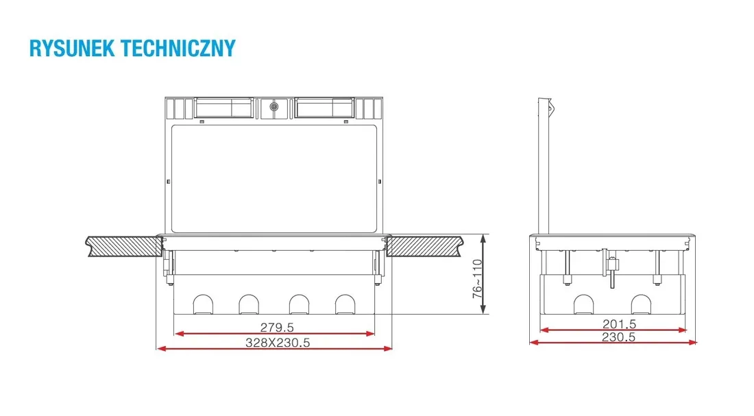 puszka-podlogowa-8m-floorbox-alantec-stan-nowy