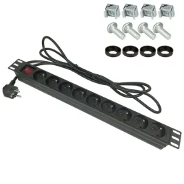 listwa-zasilajaca-rack-19-9-gn-z-wlacznikiem-3m