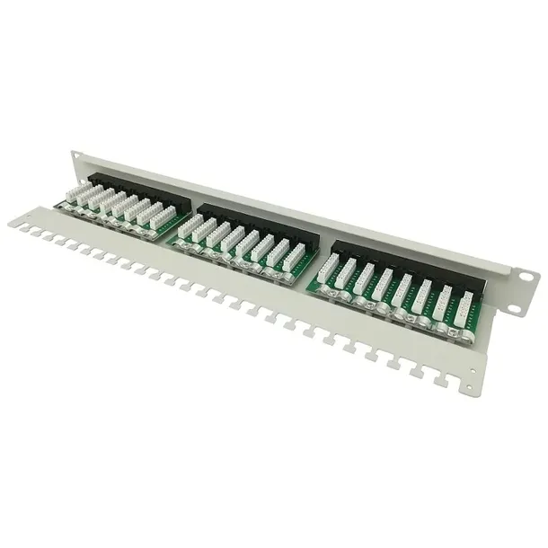 patch-panel-patchpanel-rack-19-6-24p-utp-szary-stan-nowy