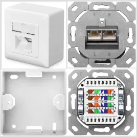 puszka-gniazdo-natynkowe-2x-rj45-kat-6-stp-kpl