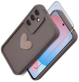 etui-do-samsung-a56-5g-silikonowe-matowe-serce-szklo-ochronne-9h