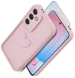 etui-do-samsung-a56-5g-silikonowe-matowe-serce-szklo-ochronne-9h