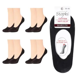 stopki-damskie-bawelniane-anti-slip-sylikon-czarne-36-40-4-pary-marilyn