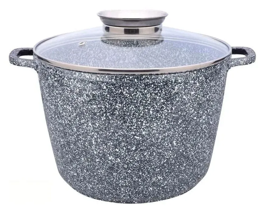 garnek-gleboki-marmur-ceramic-24cm-6l-stan-nowy