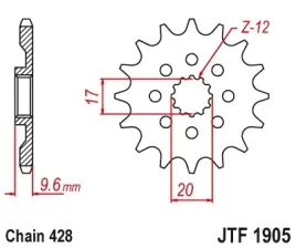 zebatka-przednia-jt-jtf1905-14-ktm-sx-85-18-24-husqvarna-tc-85-18-stalowa