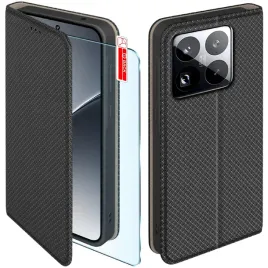 etui-z-klapka-do-xiaomi-15-pro-zamykane-czarne-futeral-szklo-9h