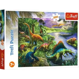 puzzle-200-elem-drapiezne-dinozaury-trefl
