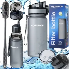 zestaw-aquaphor-city-butelka-filtrujaca-szara-035l-szczoteczka-do-mycia