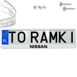 ramka-pod-tablice-rejestracyjne-nissan-1-szt-biala-polysk-ramki-do-tablic