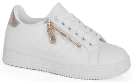 8707-biale-sneakersy-trampki-klasyczne-na-platformie-sznurowane-38