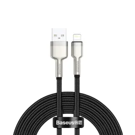 kabel-baseus-cafule-series-metal-data-usb-a-lightning-2-4a-1m-czarny