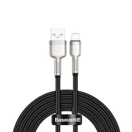 kabel-baseus-cafule-series-metal-data-usb-a-lightning-2-4a-1m-czarny