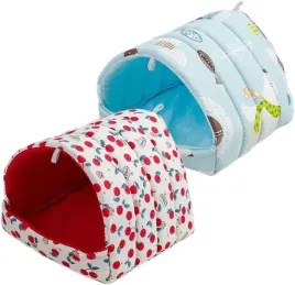 2x-domek-dla-swinki-morskiej-chomika-pluszowy-legowisko-jaskinia-19cm