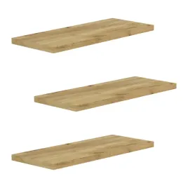 zestaw-2x-polka-40-cm-scienna-dab-z-czarnym-wykonczeniem-do-pokoju-salonu