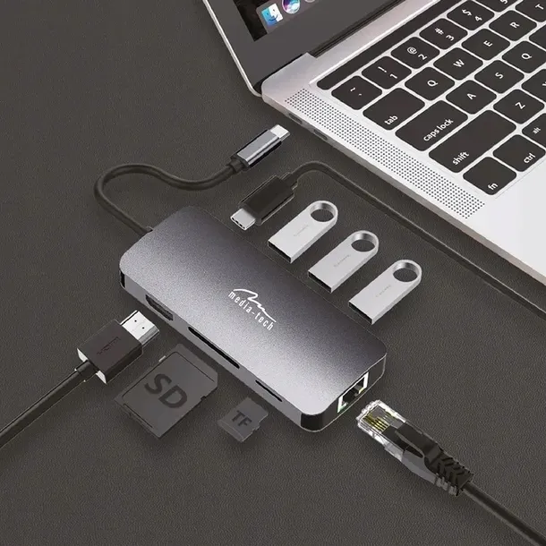mt5044-8in1-hub-pro-koncentrator-usb-c-stan-nowy