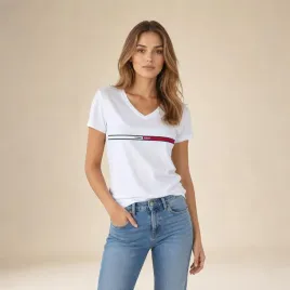 koszulka-t-shirt-damski-tommy-jeans-bialy-dekolt-v-w-serek-bawelna-logo-xl
